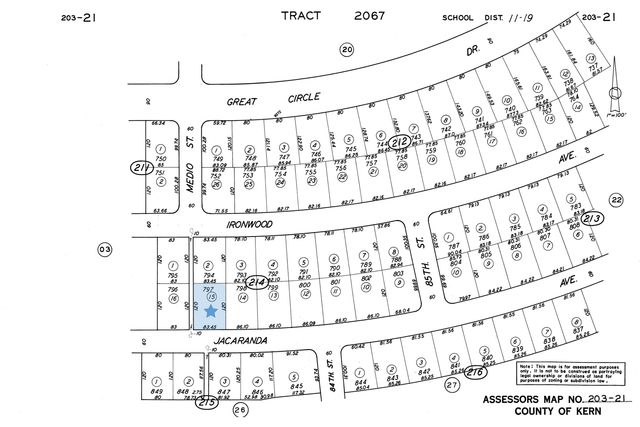 Jacaranda Ave Near 84th St, California City, CA 93505