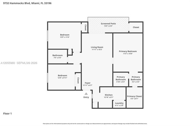 9732 Hammocks Blvd 203-17, Miami, FL 33196