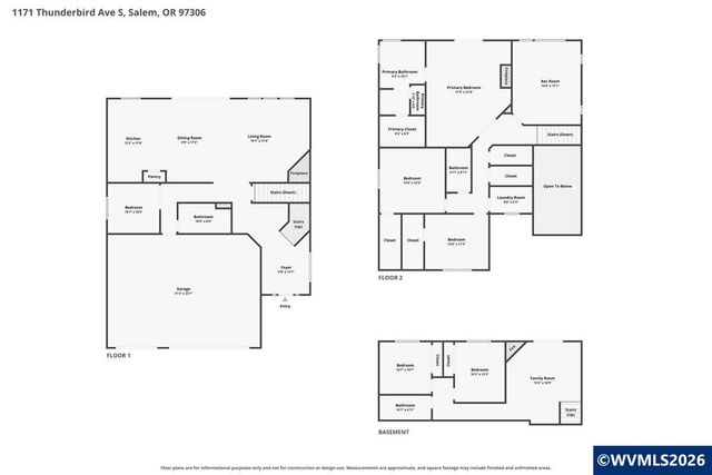1171 Thunderbird Av S, Salem, OR 97306