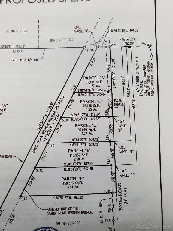 53737 Bates Road, Chesterfield Twp, MI 48051