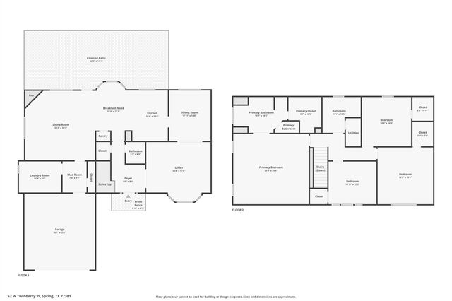 52 W Twinberry Place, The Woodlands, TX 77381