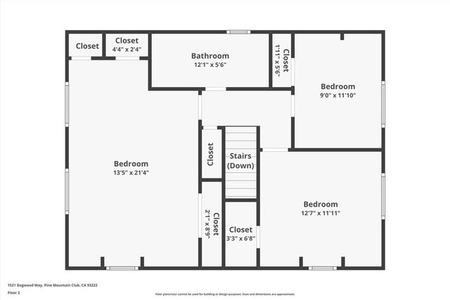 1521 Dogwood Way, Pine Mountain Club, CA 93222