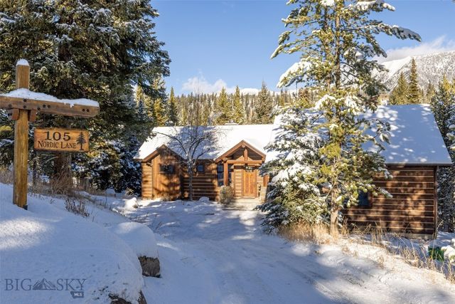 105 Nordic Lane, Big Sky, MT 59716
