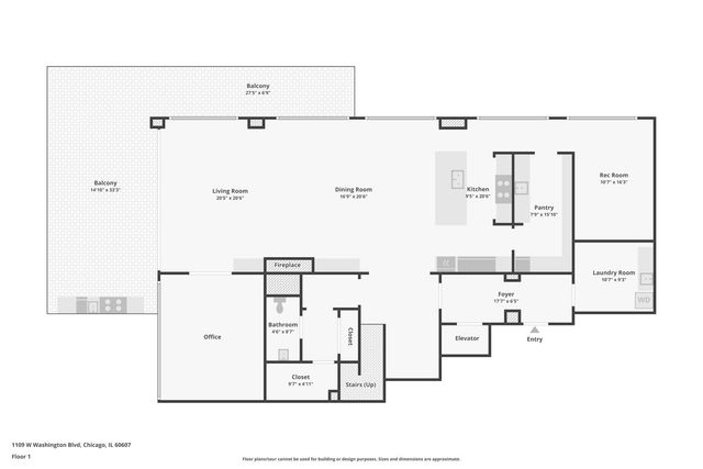 1109 W WASHINGTON Boulevard 8A, Chicago, IL 60607