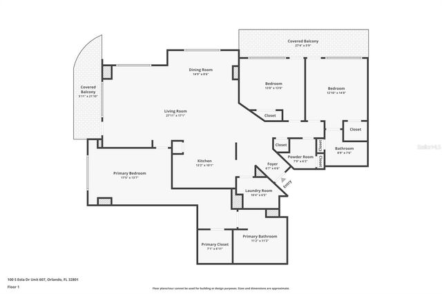 100 S EOLA DRIVE 1609, Orlando, FL 32801
