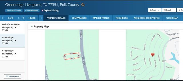 LOT 695 Greenridge, Livingston, TX 77351