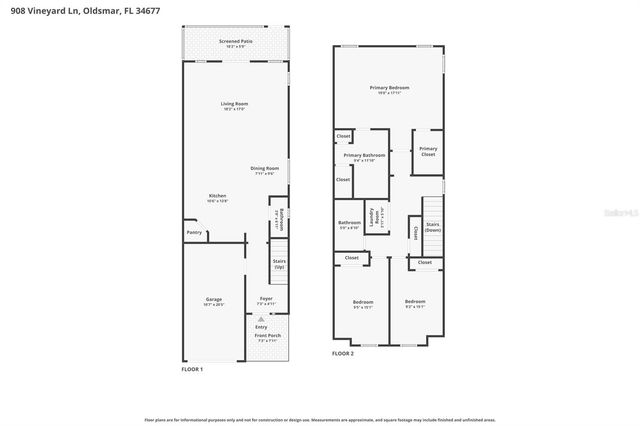 908 VINEYARD LANE, Oldsmar, FL 34677