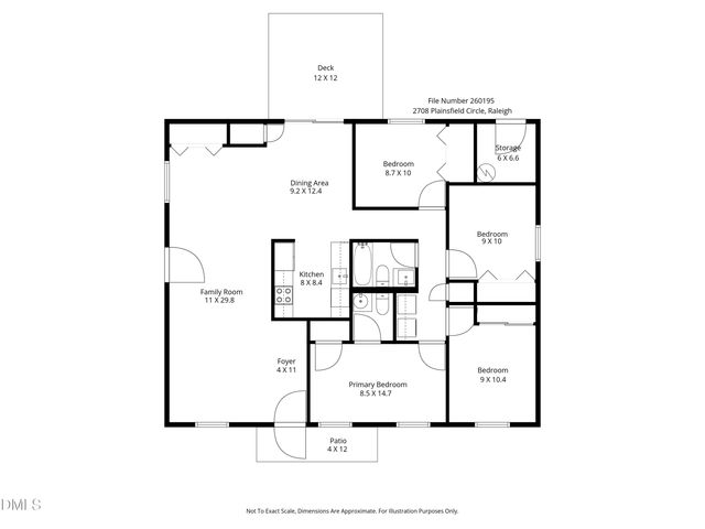 2708 Plainsfield Circle, Raleigh, NC 27610