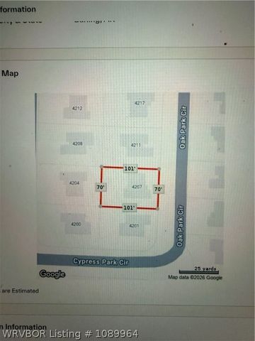 4207 N Oak Park Circle, Fort Smith, AR 72904
