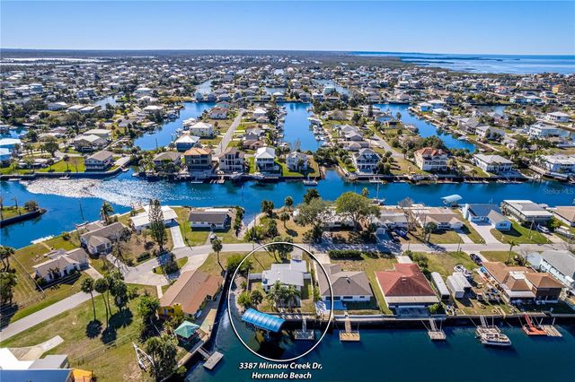3387 MINNOW CREEK DRIVE, Hernando Beach, FL 34607