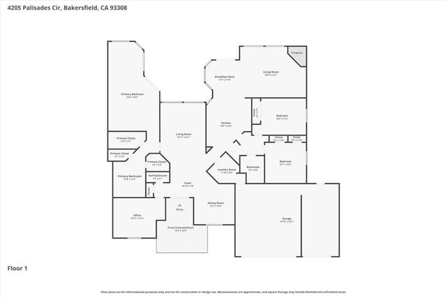 4205 Palisades Circle, Bakersfield, CA 93308