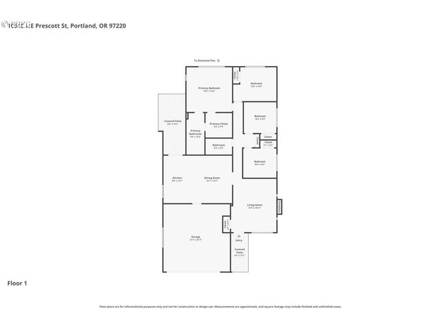 10945 Ne PRESCOTT St, Portland, OR 97220