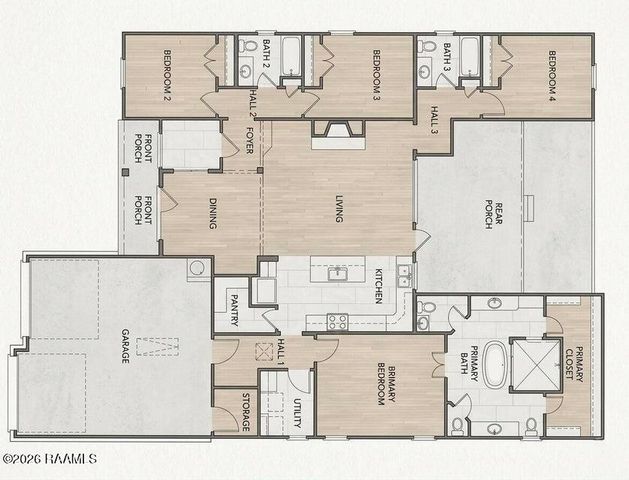 205 Cliffside Drive, Youngsville, LA 70592