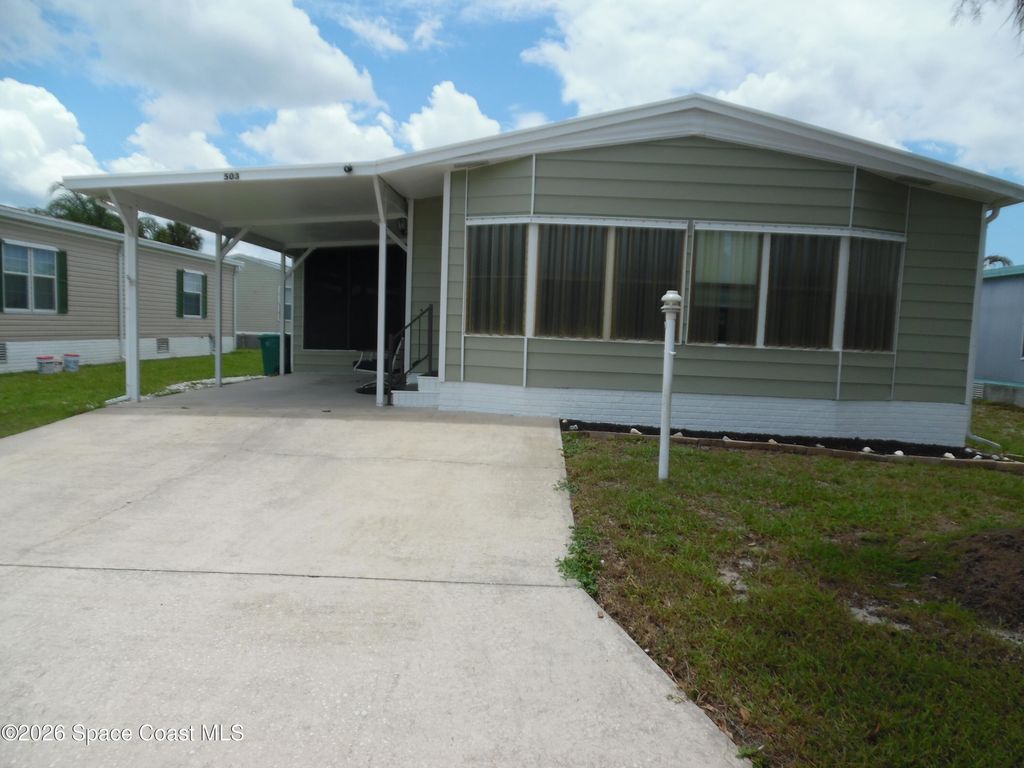 503 Seagull Drive, Barefoot Bay, FL 32976