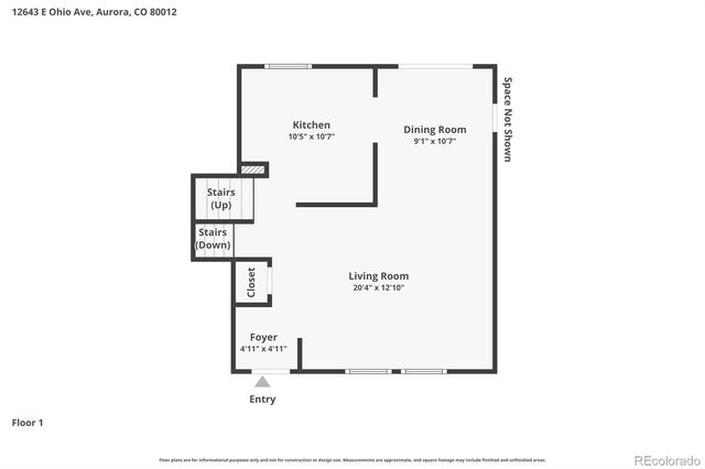 12643 E Ohio Avenue, Aurora, CO 80012