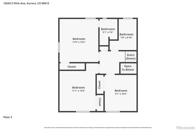12643 E Ohio Avenue, Aurora, CO 80012