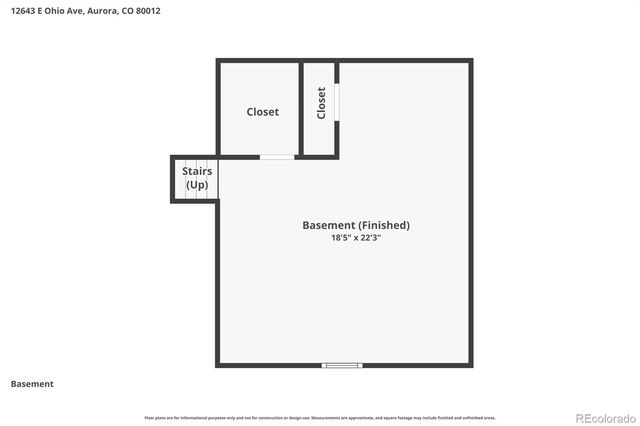 12643 E Ohio Avenue, Aurora, CO 80012