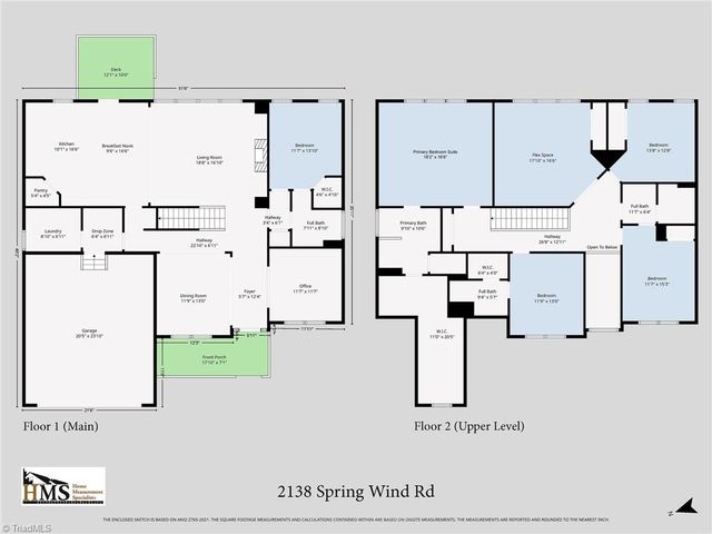 2138 Spring Wind Road, Pfafftown, NC 27040