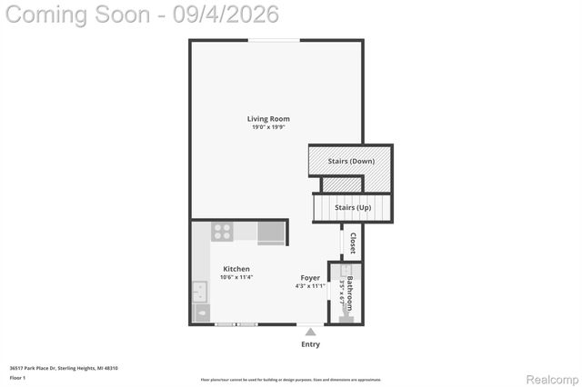36517 Park Place Drive, Sterling Heights, MI 48310
