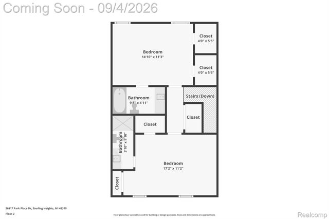 36517 Park Place Drive, Sterling Heights, MI 48310