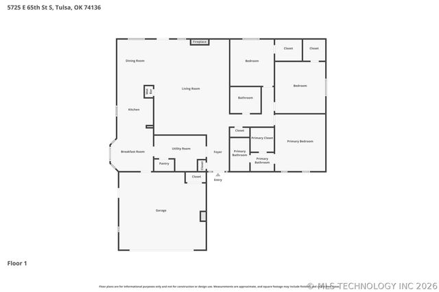 5725 E 65th Street, Tulsa, OK 74136