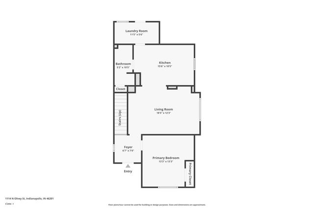 1114 N Olney Street, Indianapolis, IN 46201