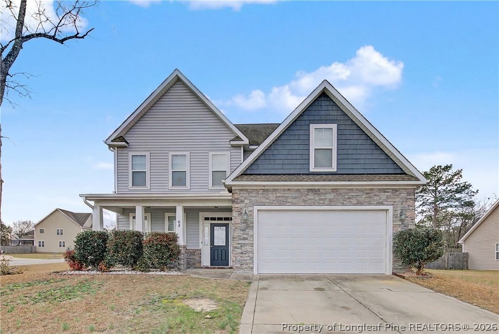 68 Bunting Drive, Lillington, NC 27546 — exterior