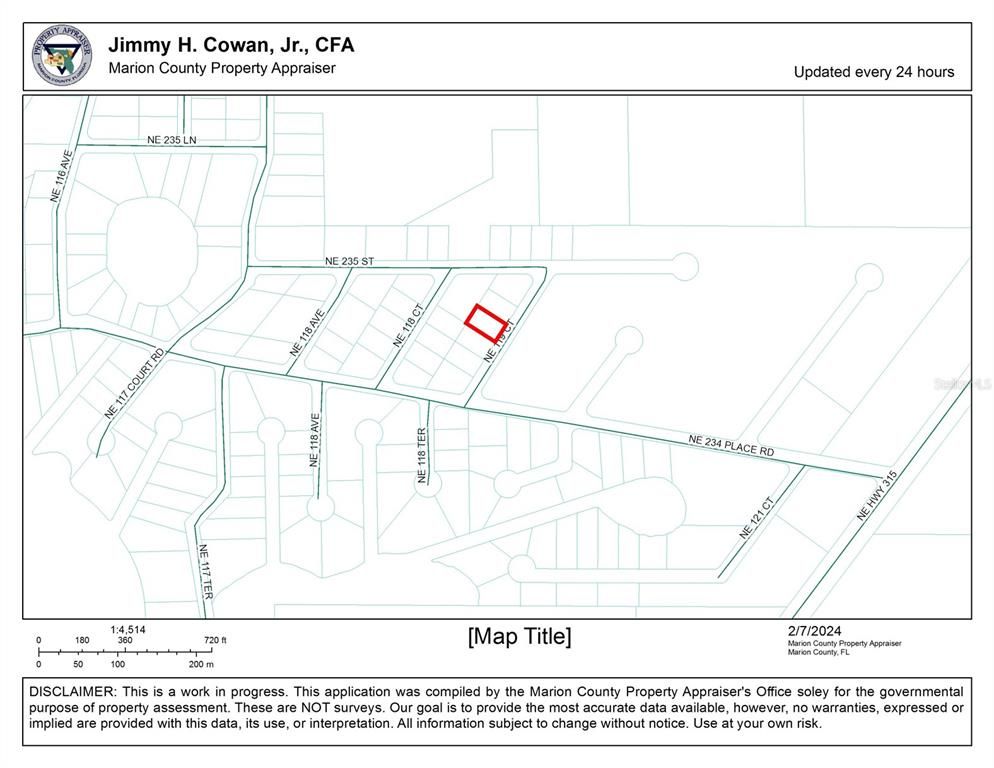 0 NE 119TH COURT, Fort Mc Coy, FL 32134