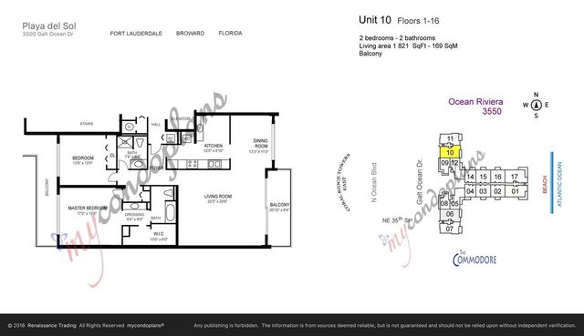 3500 Galt Ocean Drive 1510, Fort Lauderdale, FL 33308
