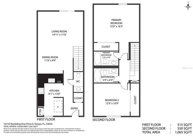 16143 RAMBLING VINE DRIVE E, Tampa, FL 33624