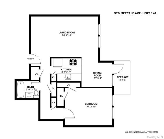 920 Metcalf Avenue 14J, Bronx, NY 10473