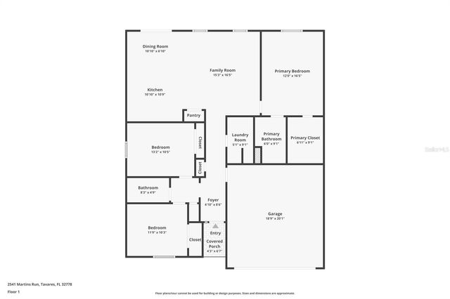 2541 MARTINS RUN, Tavares, FL 32778
