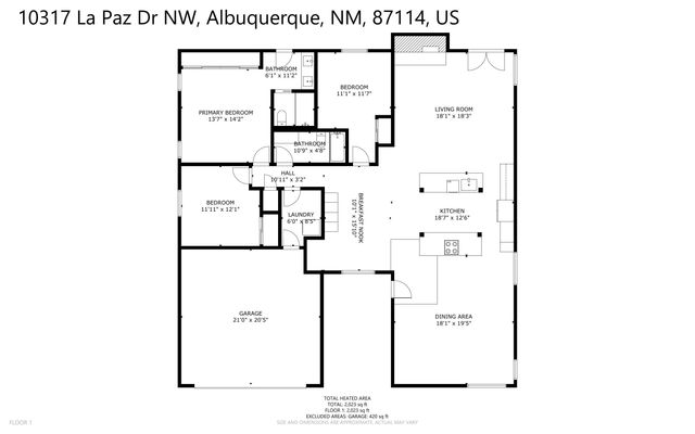 10317 La Paz Drive NW, Albuquerque, NM 87114
