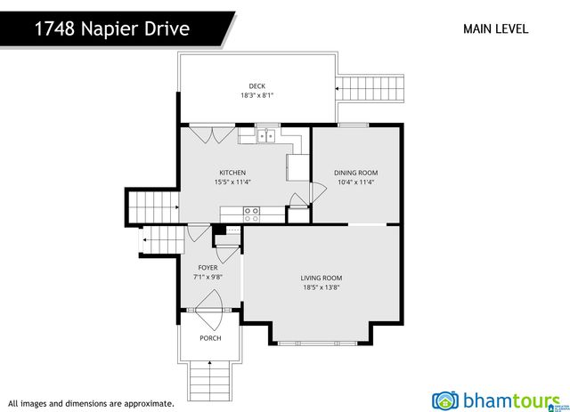 1748 NAPIER DRIVE, Hoover, AL 35226