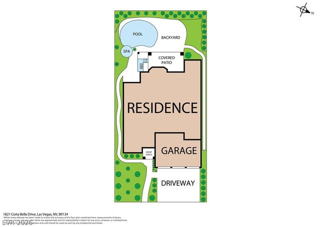 1821 Corta Bella Drive, Las Vegas, NV 89134