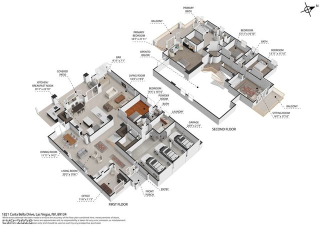 1821 Corta Bella Drive, Las Vegas, NV 89134