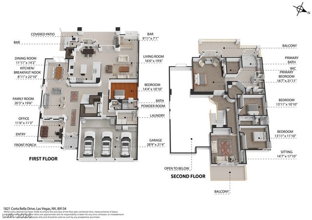 1821 Corta Bella Drive, Las Vegas, NV 89134