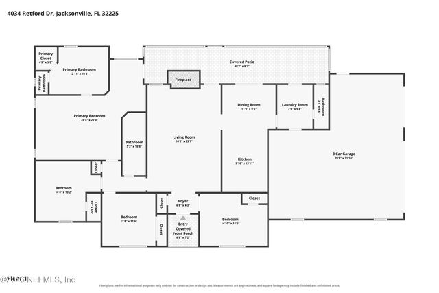 4034 RETFORD Drive, Jacksonville, FL 32225