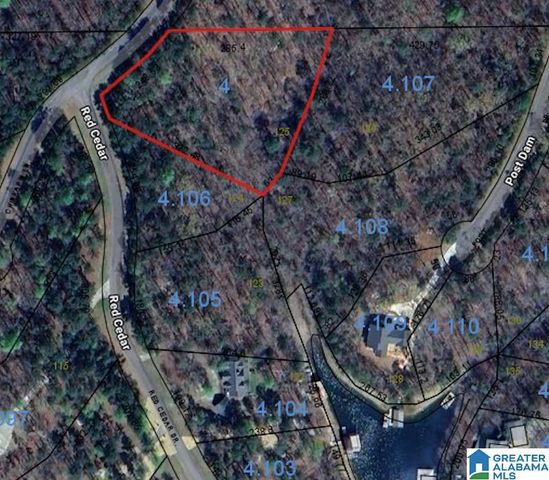 lots 125 RED CEDAR DRIVE, Wedowee, AL 36278