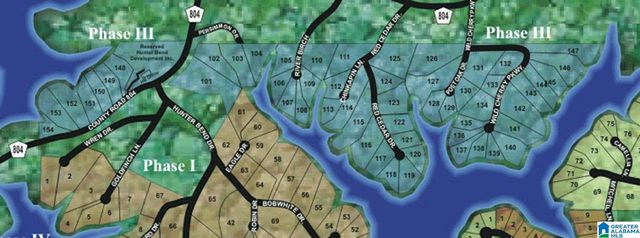 lots 125 RED CEDAR DRIVE, Wedowee, AL 36278