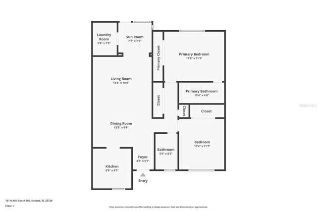 151 N HILL AVENUE 100, Deland, FL 32724