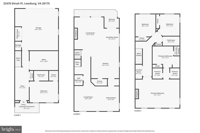 22476 DINAH PL, Leesburg, VA 20175