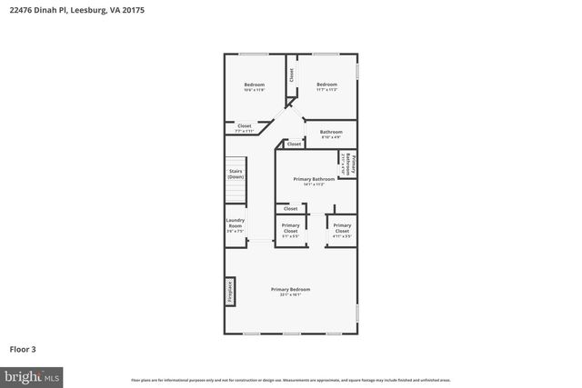 22476 DINAH PL, Leesburg, VA 20175