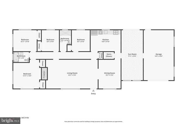 816 MEADOW RD, Severn, MD 21144
