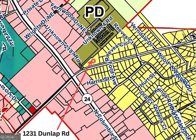 1231 Dunlap, Milledgeville, GA 31061