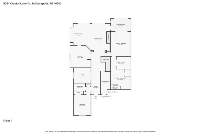 9061 Crystal Lake Drive, Indianapolis, IN 46240