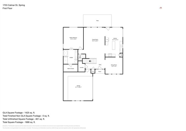 1703 Calmar Drive, Spring, TX 77386