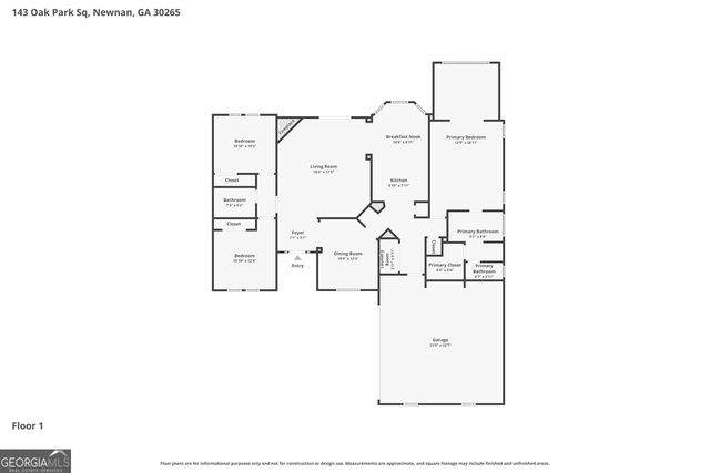 143 Oak Park Square, Newnan, GA 30265