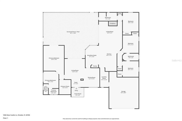 1056 NEW CASTLE LANE, Oviedo, FL 32765