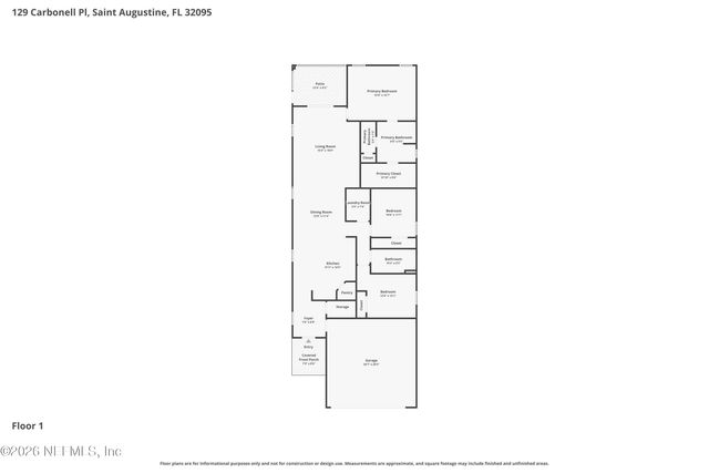 129 CARBONELL Place, St. Augustine, FL 32095